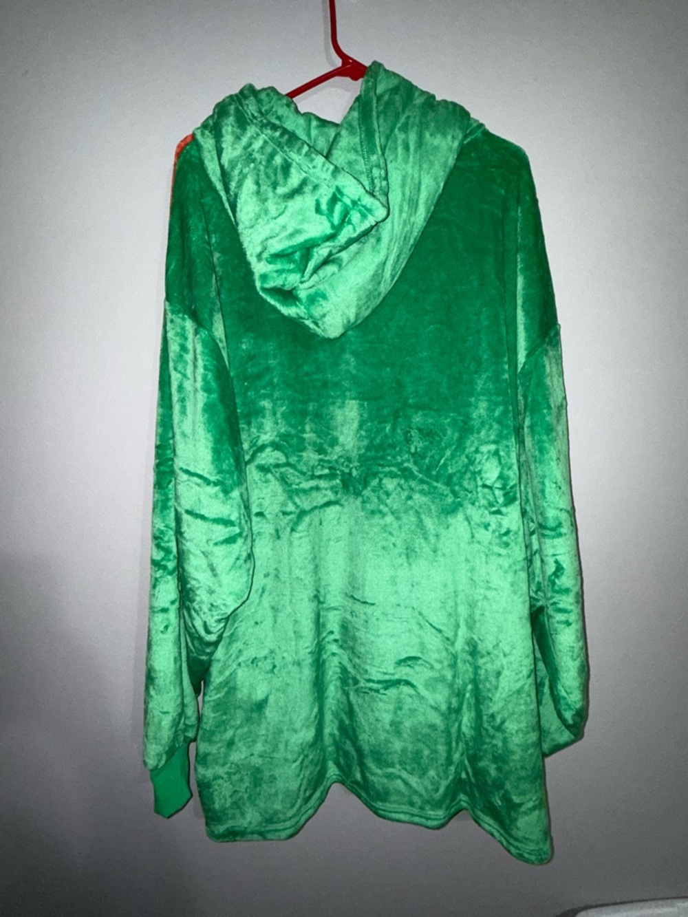 The Grinch Oversized Hoodie w Pockets OSFM BNWT - Picture 5 of 8